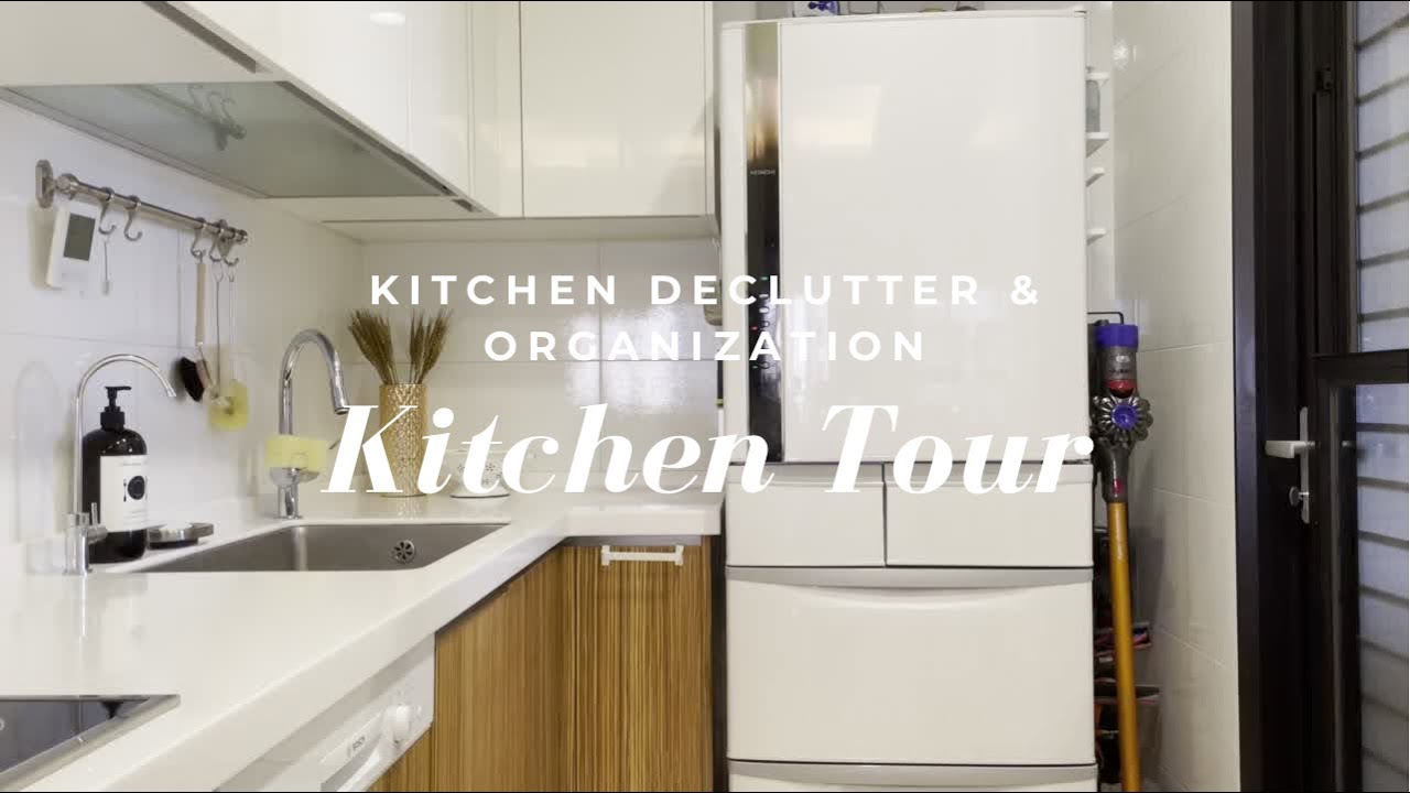 SUB【Kitchen Tour】Kitchen Declutter and Organization | 廚房斷捨離/廚房清空收納大改造/極簡廚房/我斷捨離了什麼 | Amily's Vlog.36