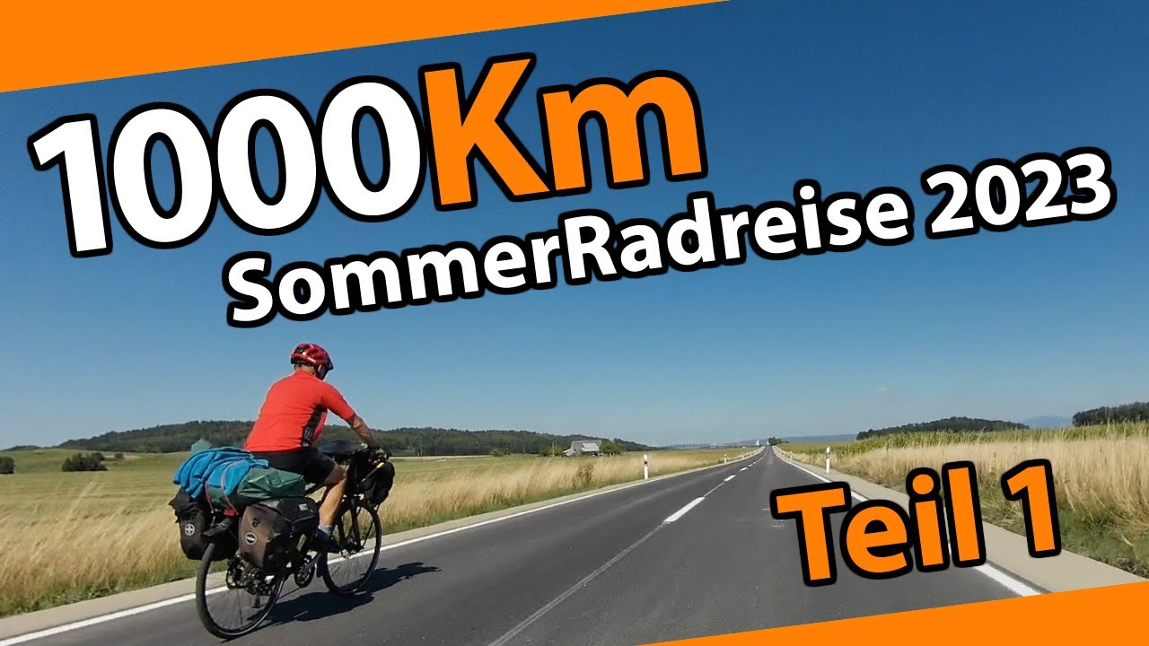 Oder-Nei&szlig;e Radweg + Ostsee - Teil 1 unserer 1000km Radtour 2023