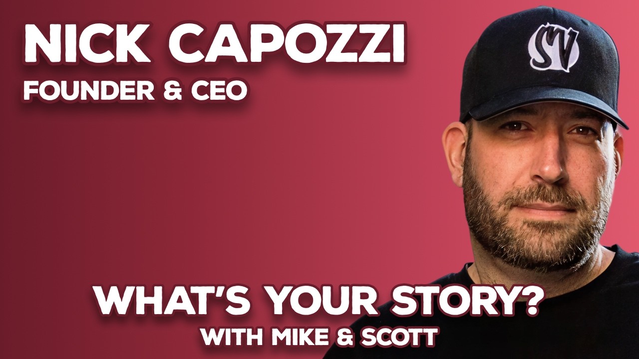 What's Your Story? Podcast Ep 6 with Nick Capozzi, Longevity Expert and Influencer