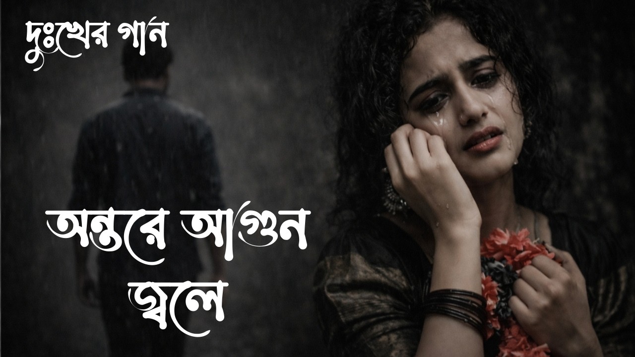 💞দুঃখের গান🎤:  অন্তরে আগুন জ্বলে। ♫♪♬ #sad #sadmusic #sadsongs #love #music