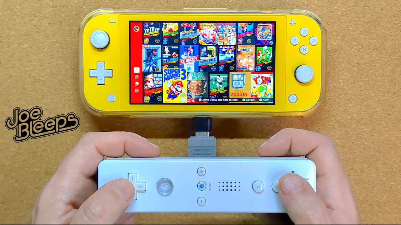 How to use a Wii Remote to control your Switch console - Old and new Nintendo combined!