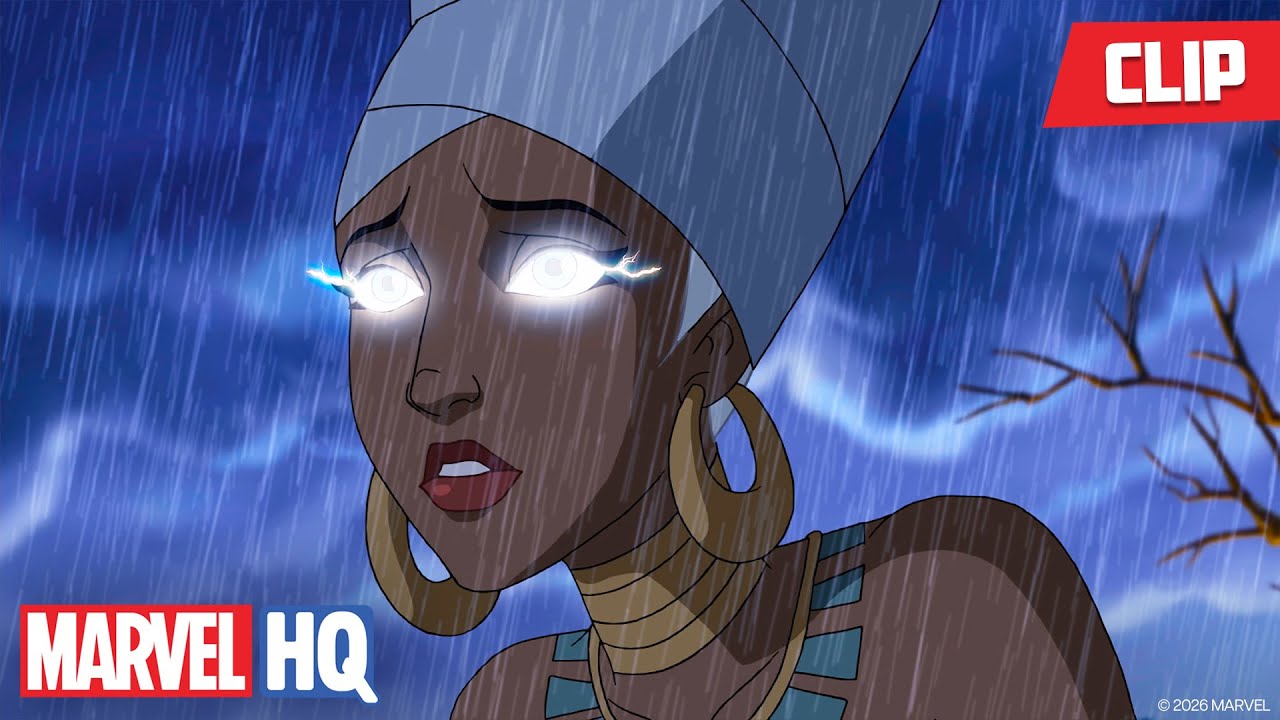 Storm Calms a Storm 🌨️⚡🌀 | Wolverine and the X-Men | @MarvelHQ