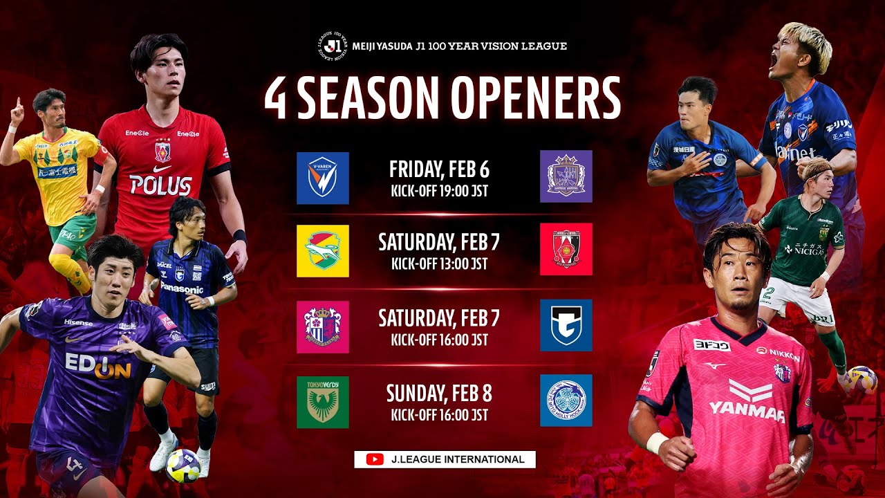 ARE YOU READY? The special one-off season is here — the MEIJI YASUDA J.LEAGUE 100 YEAR VISION LEAGUE