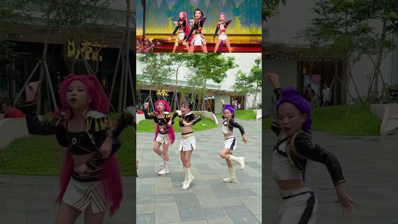 KPop Demon Hunters | HUNTRIX - &lsquo;Golden&rsquo; - Dance Cover by BABY WARRIORS | Follow Me #huntrix