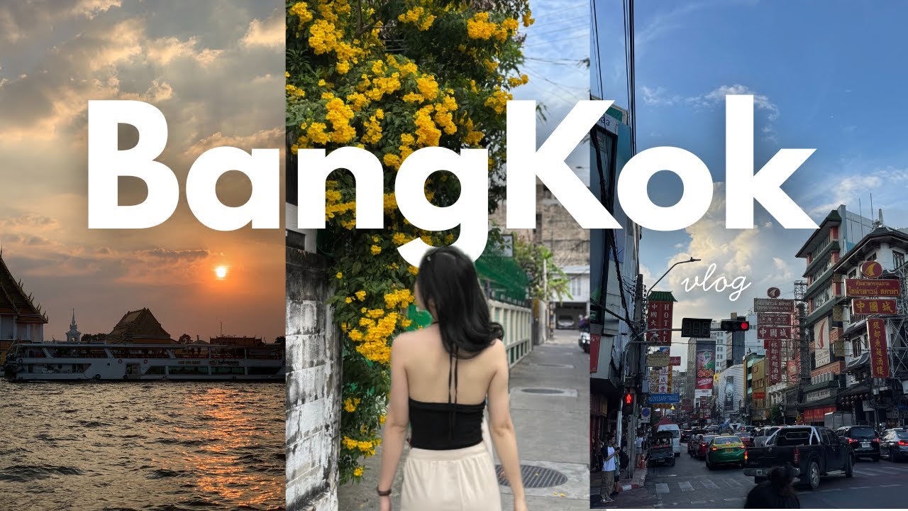 bangkok vlog 🇹🇭 | lượn lờ khắp thành phố với hơn 60.000 bước chân ✧🧳₊˚.🎧⋆☾⋆⁺₊✧