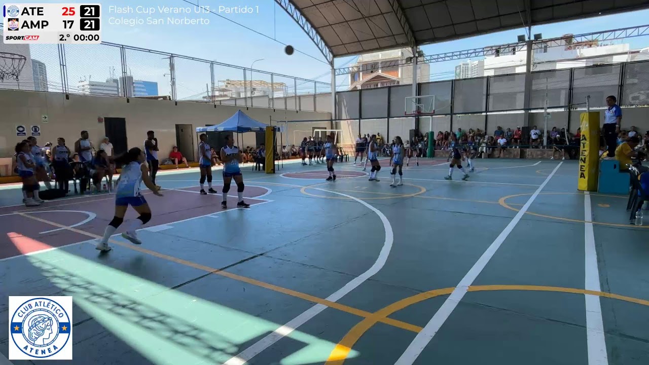 Flash Cup Verano Sub 13 - Partido 1: Atenea vs Ampuero Voley (08/03/2026)