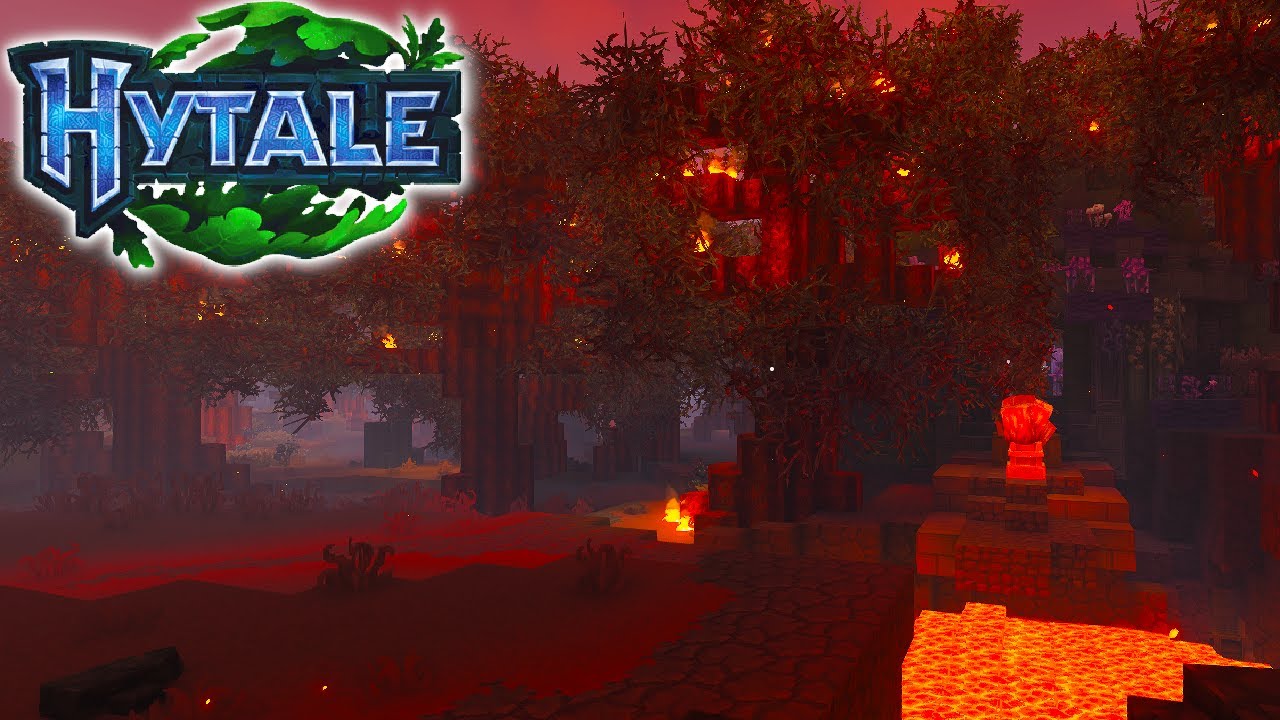 Exploring The Burning World Of Hytale