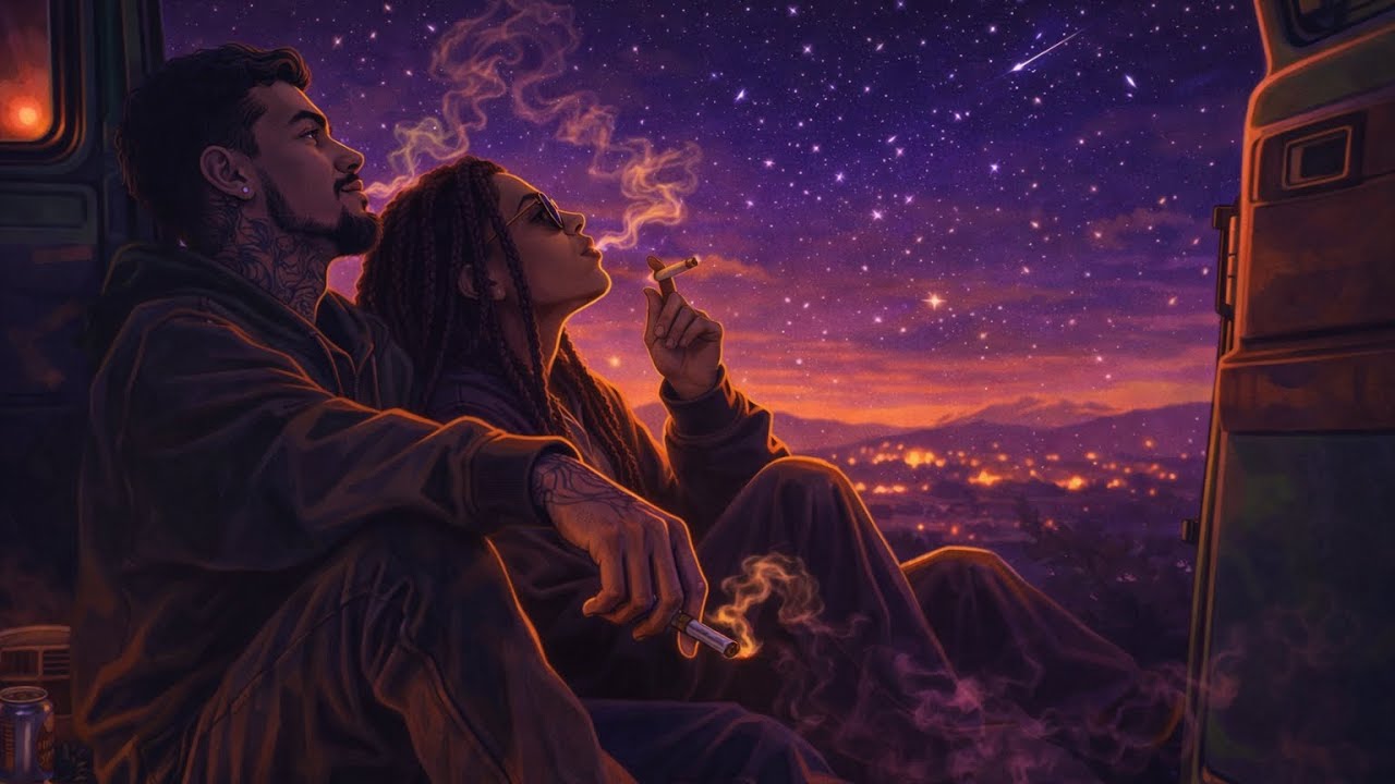 Slow Pulse — Deep Chill Hip Hop • Night Rhythm Vibes // KushWagon