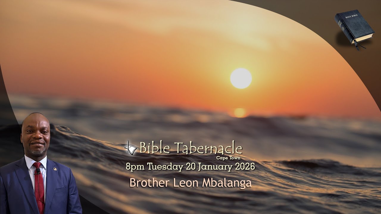 2026-0120PM - Brother Leon Mbalanga - Where Were You Job, When The Sons Of God Shouted For Joy