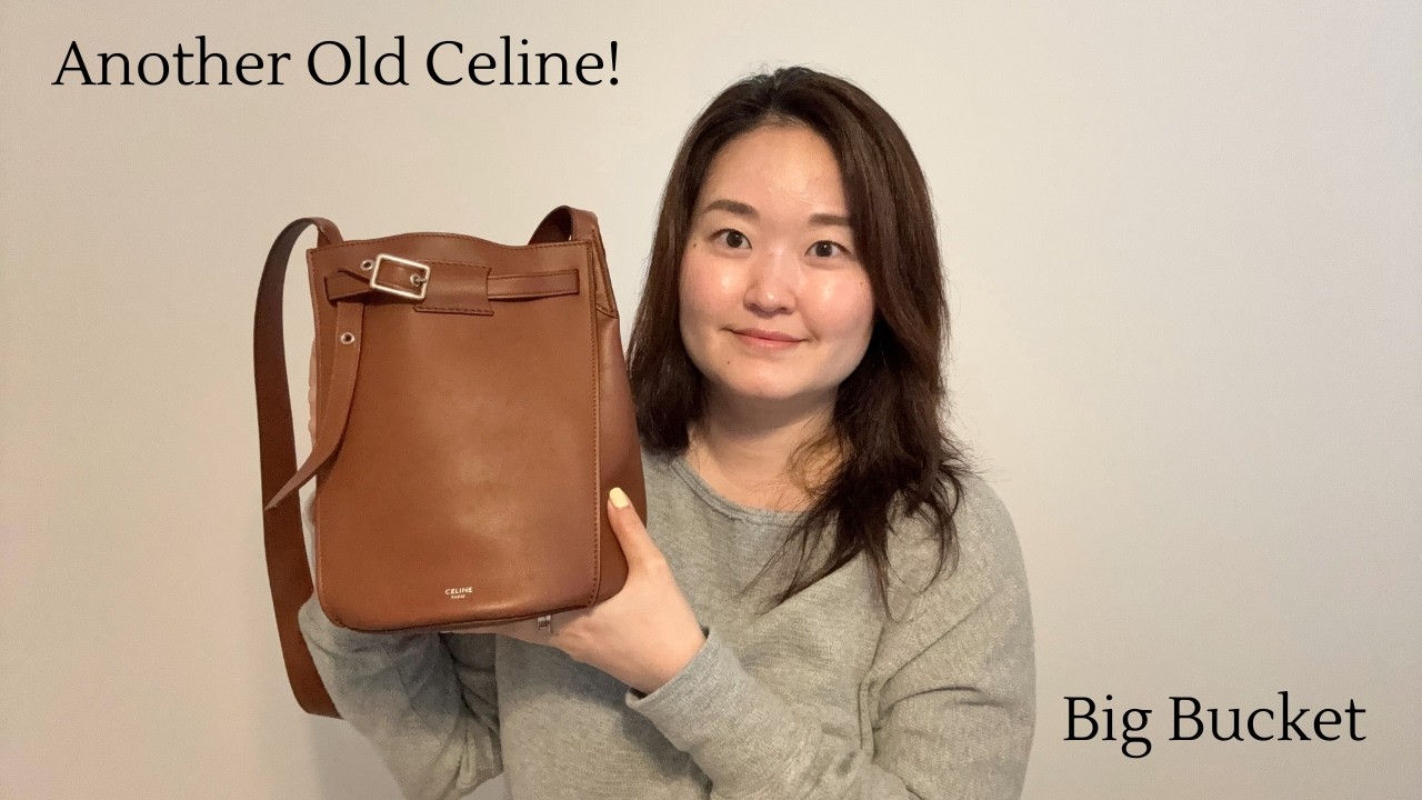 Ещё одна старая сумка Celine | Большая сумка-ведро!
