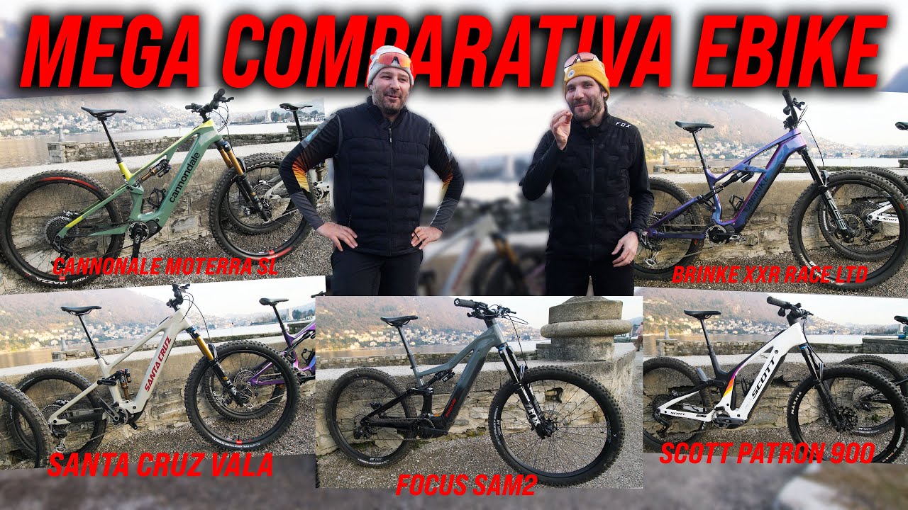 MEGA COMPARATIVA EBIKE FULL POWER!!! 5 EMTB A CONFRONTO