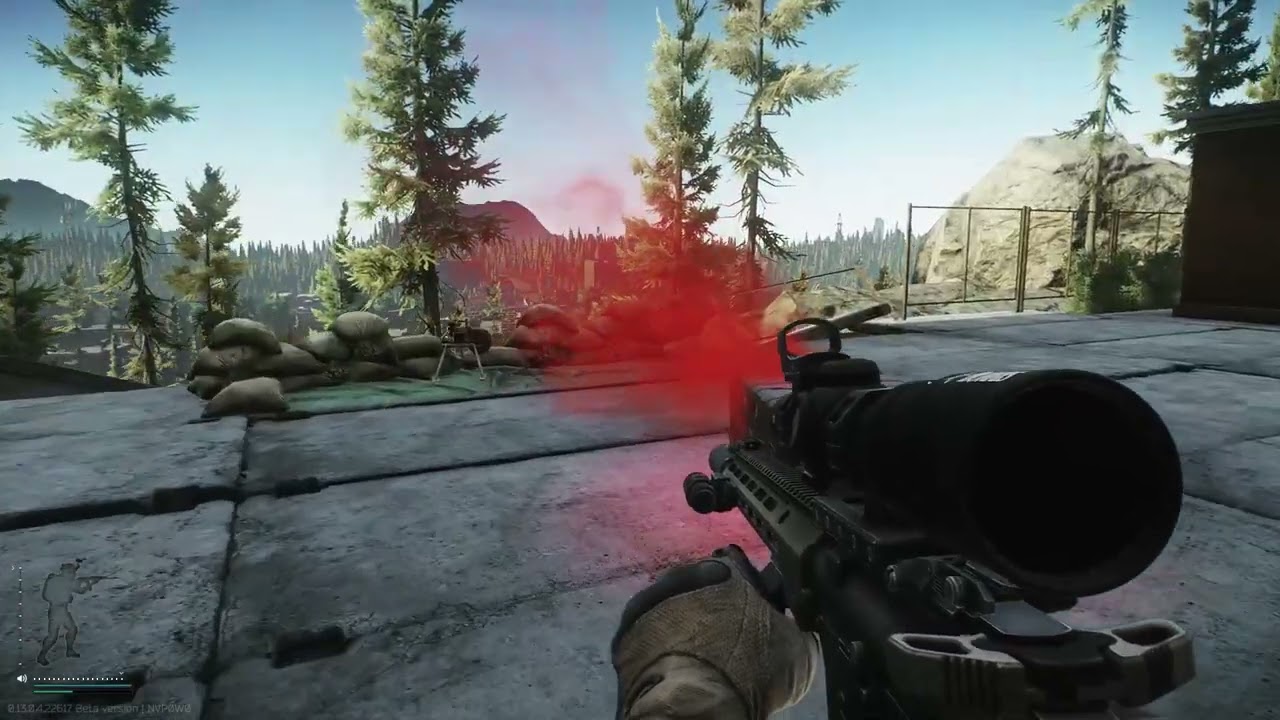 patio area quick extract with cliff descent EscapeFromTarkov