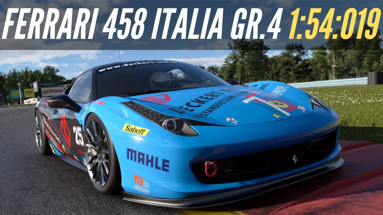 Gran Turismo 7: Lap Time Challenge Watkins Glen | Ferrari 458 Italia Gr. 4 Hotlap [4K]