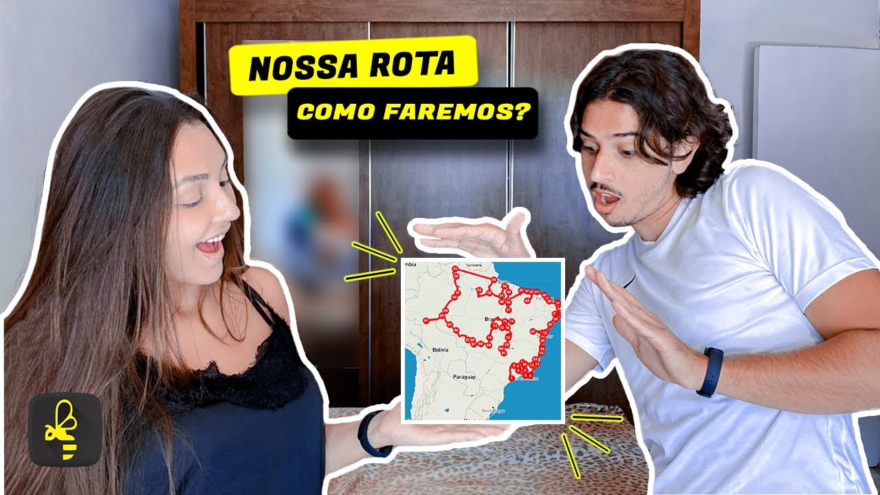 Nossa ROTA e PLANOS para o MOCHILÃO de 1 ANO pelo BRASIL