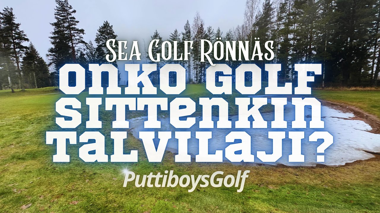 Onko golf nykyisin talvilaji? - Sea Golf Rönnäs - @Puttiboysgolf