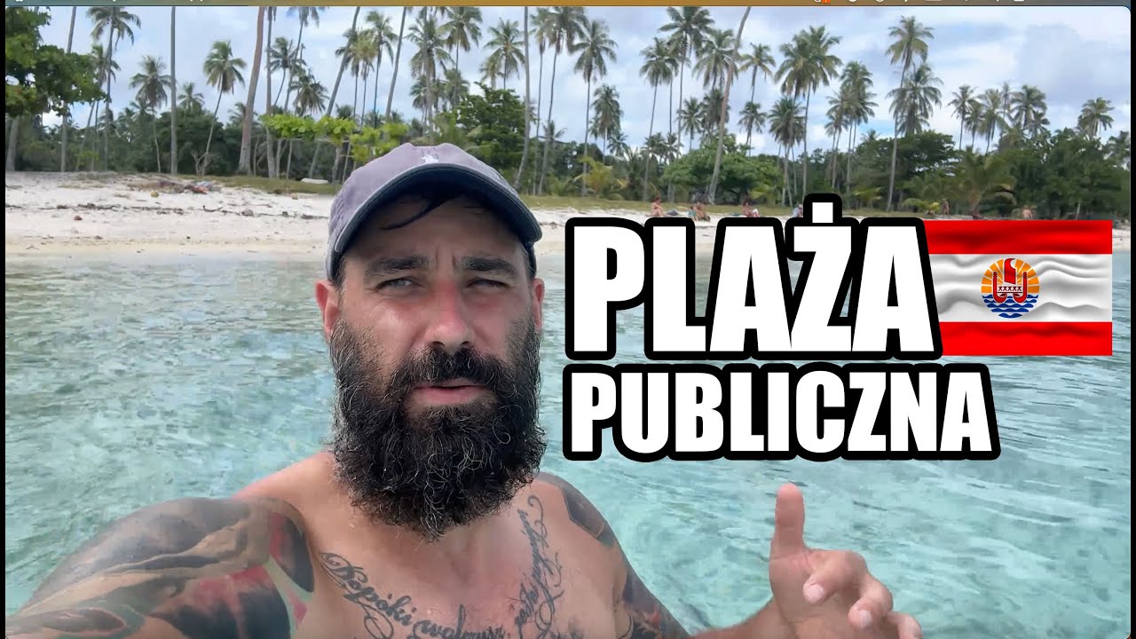 POLINEZJA MOOREA - NAJLEPSZA PLAŻA NA WYSPIE