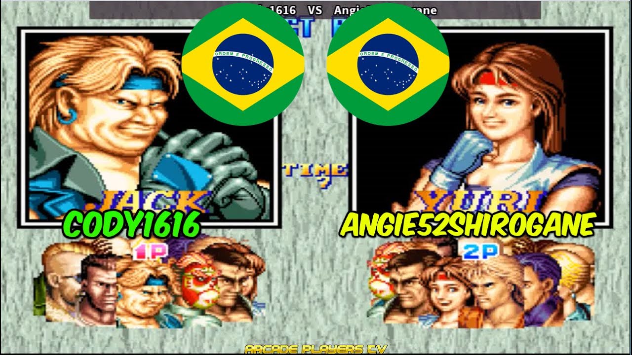 Art of Fighting 2 ➤ cody1616 (Brazil) vs Angie52shirogane (Brazil) aof2