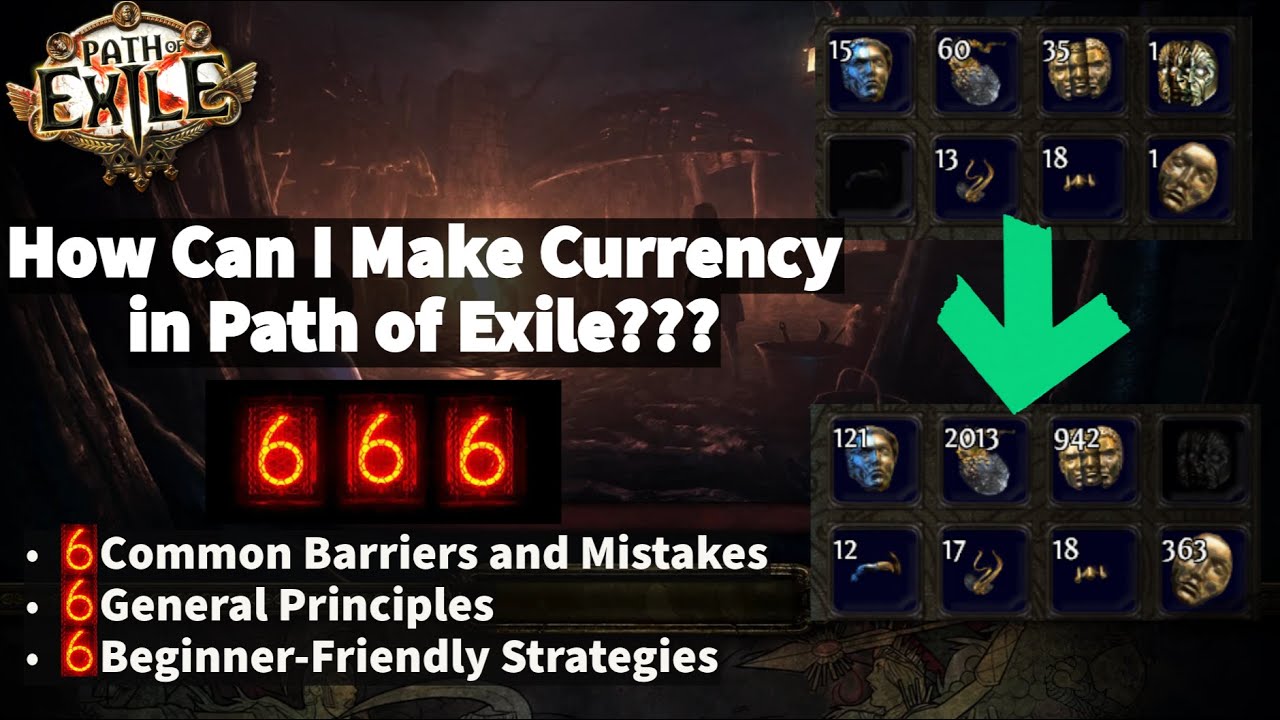 Как заработать внутриигровую валюту в Path of Exile? Подробное руководство для начинающих.
