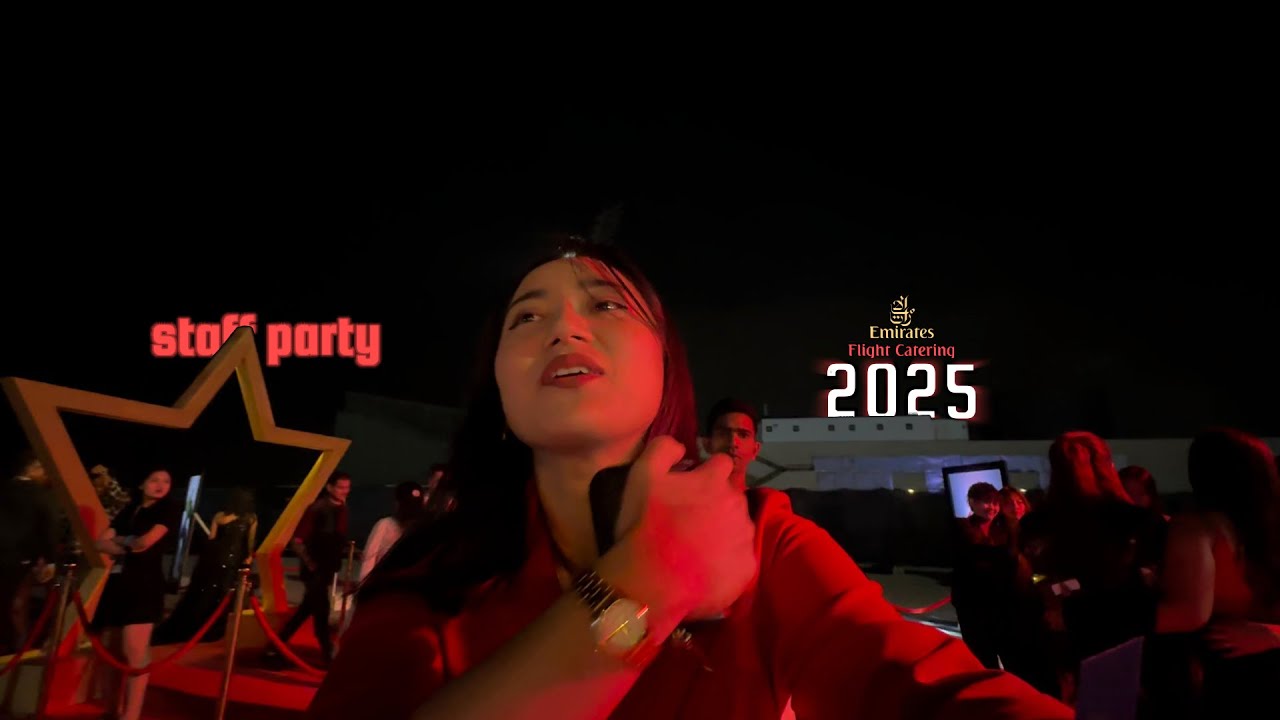 Staff Party 2025 By Emirates Flight Catering🇦🇪 #vlog31