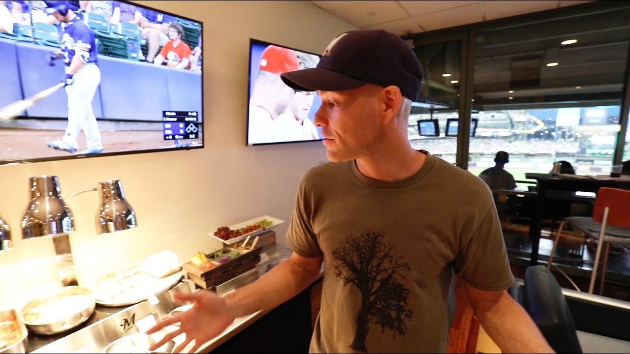 Living large in the executive suite at Miller Park