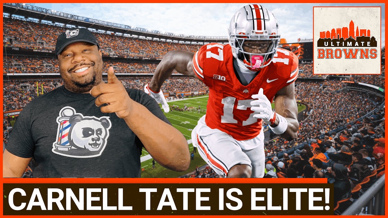 Browns MUST Draft Carnell Tate Over ANY Defensive Player!