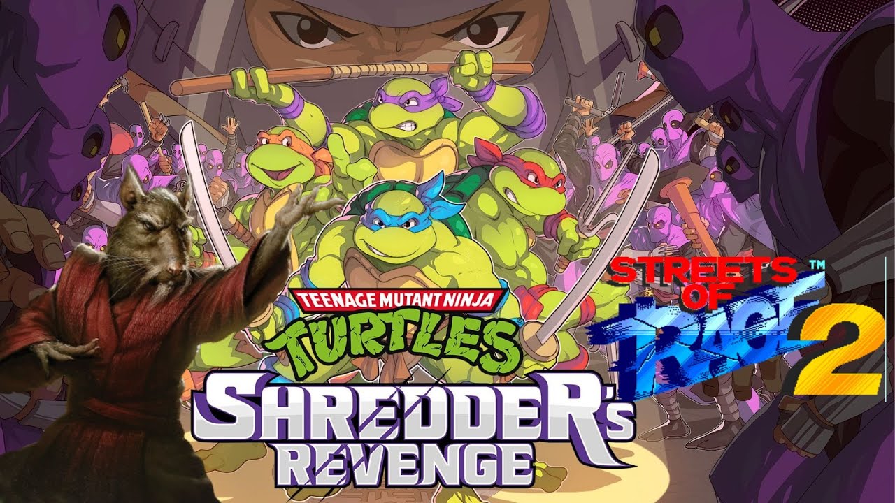 ✅Teenage Mutant Ninja Turtles: Shredder's Re-Revenge - Hack of SoR 2 [Sega Genesis | Mega Drive]