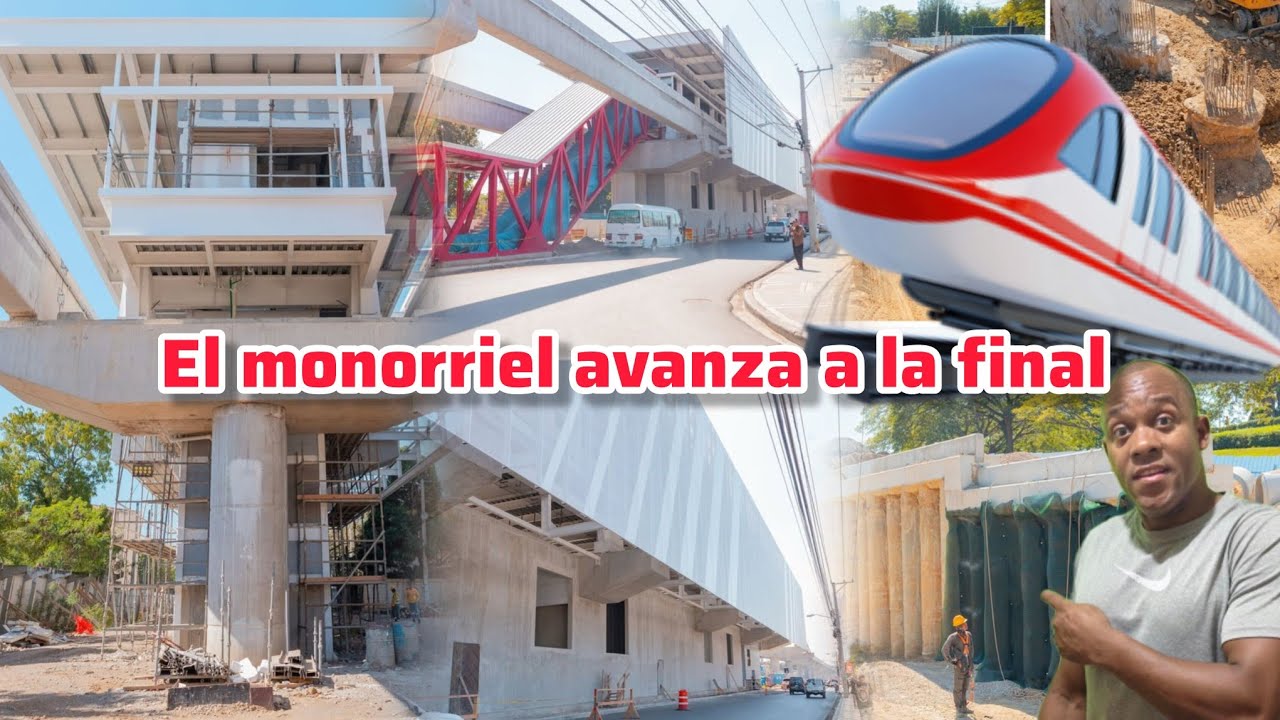 Increíble!!! El Monoriel de Santiago está casi terminado.