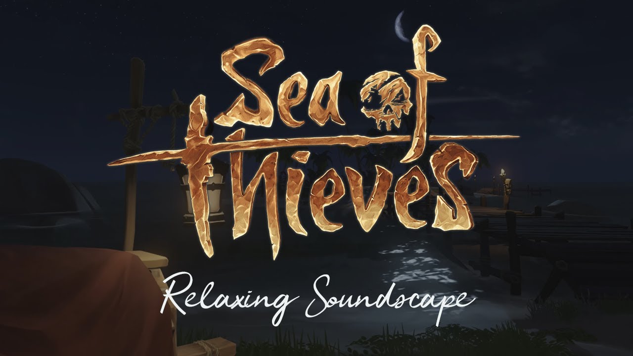 Relaxing Sea Of Thieves Ambience Creaking Wood Sounds - 4K