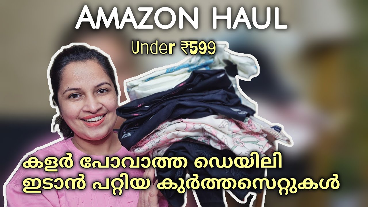 Amazon best affordable daily wear haul under ₹599|Amazon kurta set haul