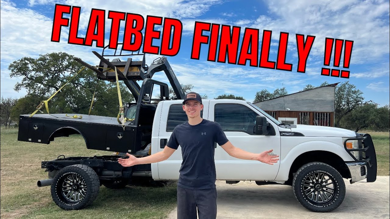 Project Skirted Flatbed Install On My F-250!!!