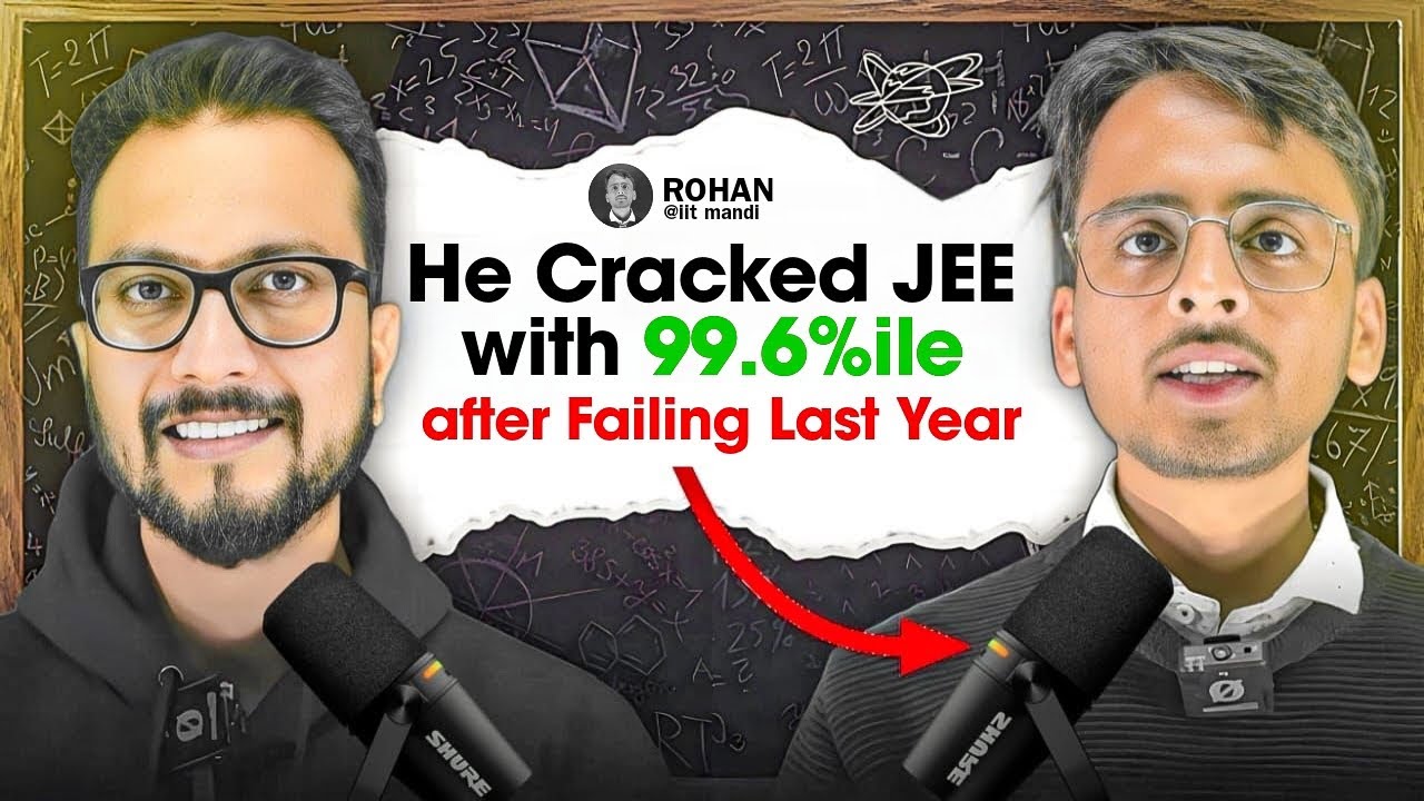 HOW TO GET ABOVE 99 PERCENTILE IN JEE MAINS 2025 | ROHAN IN ACHIEVERS PODCAST | BROTHERS ACADEMY
