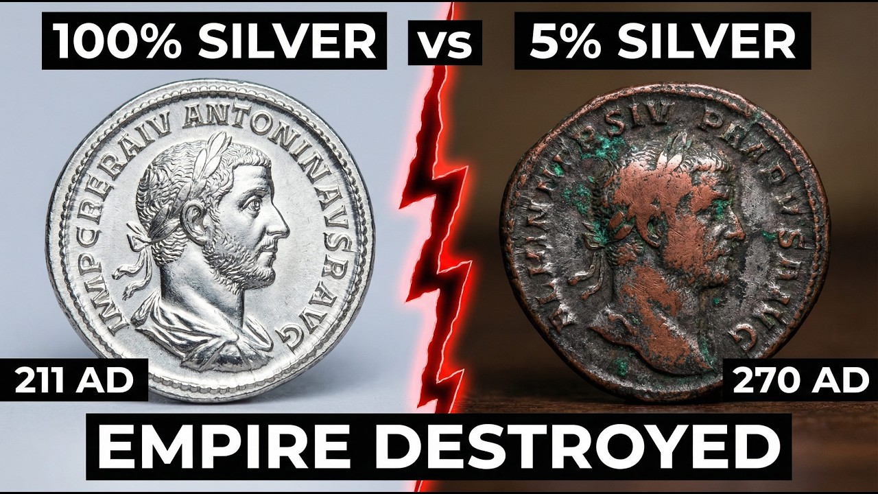 When Rome Debased Its Currency: The Inflation That Destroyed an Empire