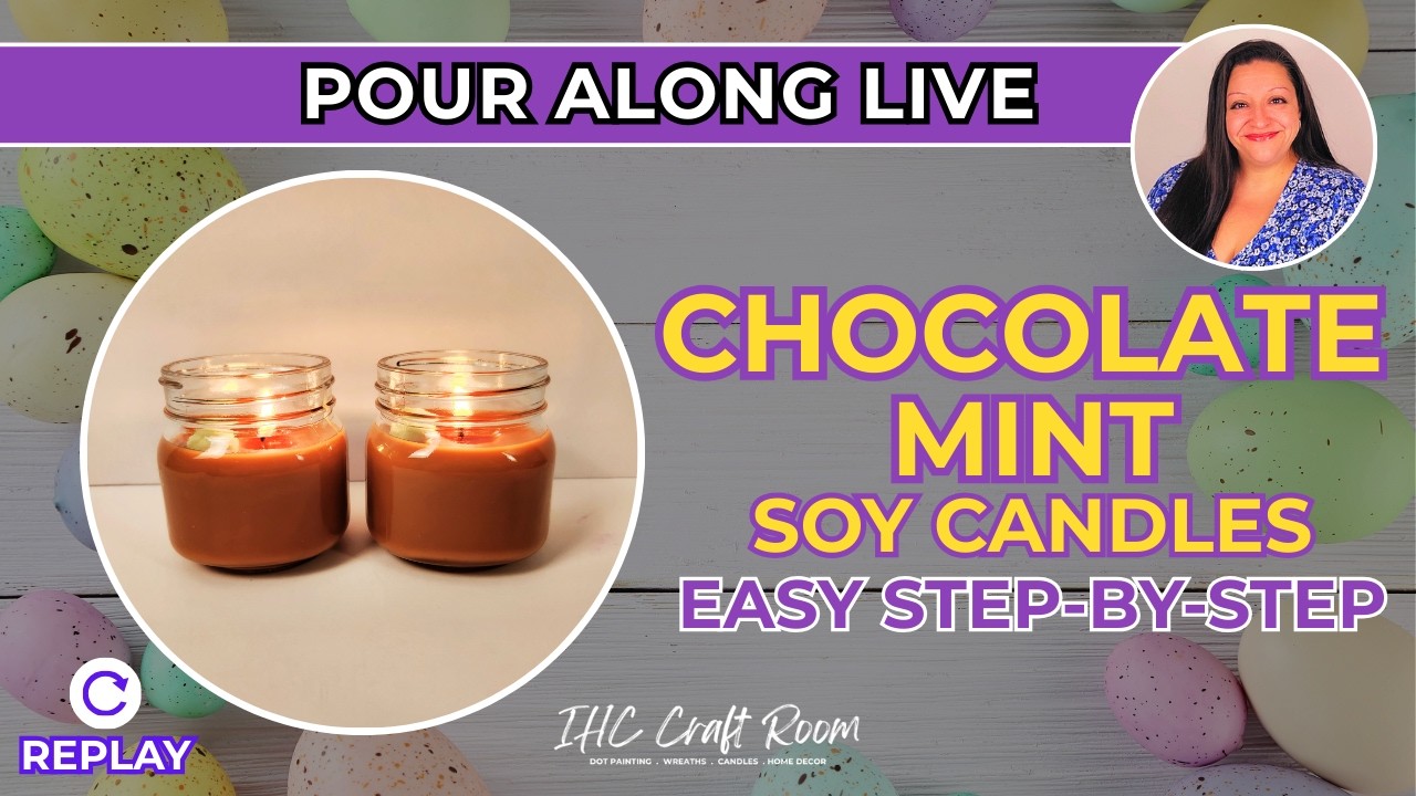 Dreamy Mint Smoothie Soy Candles: Easy DIY with Egg Toppers