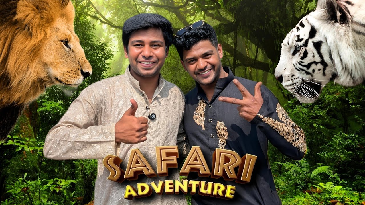 Hyderabad safri and zoo 4k - Amazing wildlife of Hyderabad | best safari Adventure till now ❤️