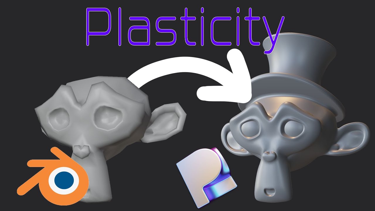 【Plasticity Tip】Convert Blender geometry to surface and import Plasticity