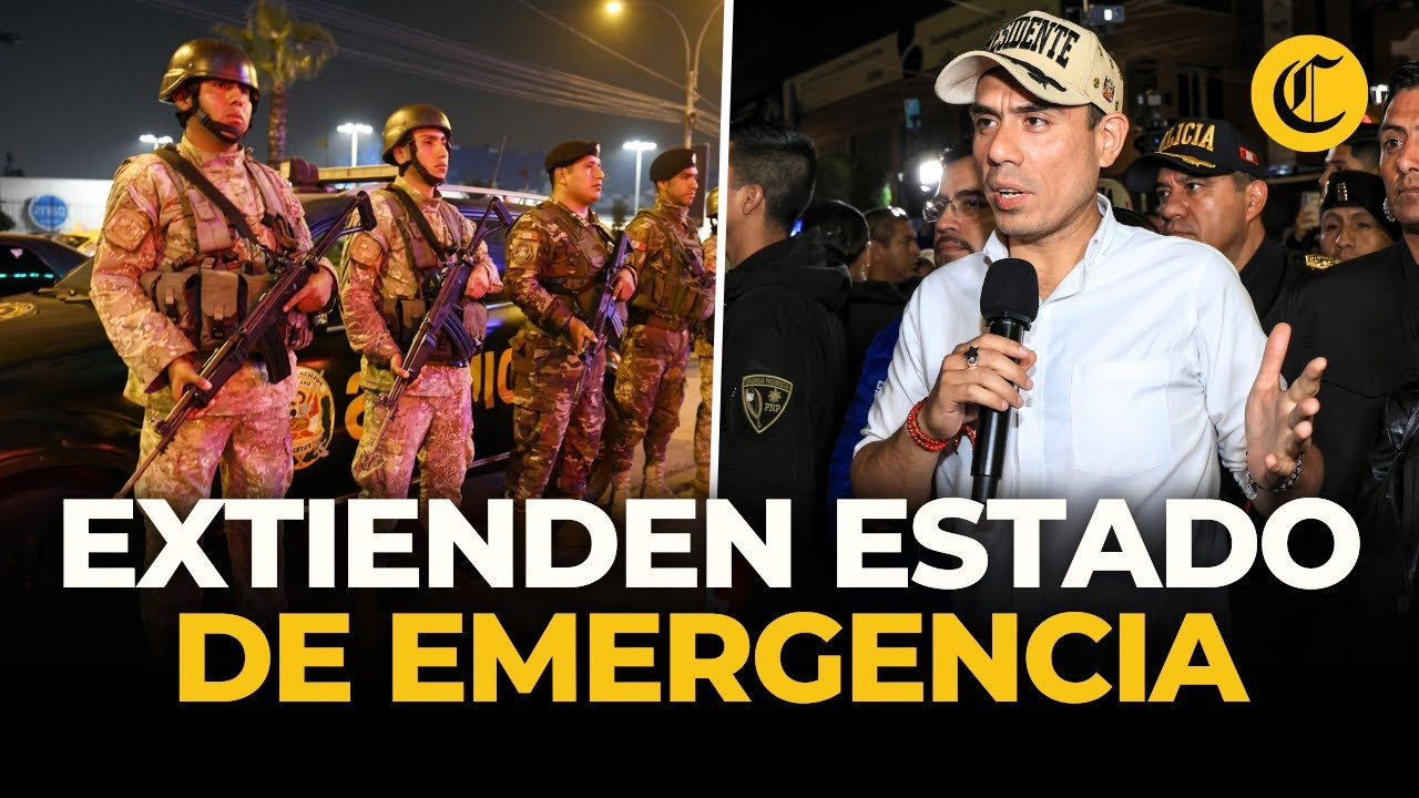 José Jerí extiende emergencia en Lima y Callao: nuevas medidas de seguridad | El Comercio