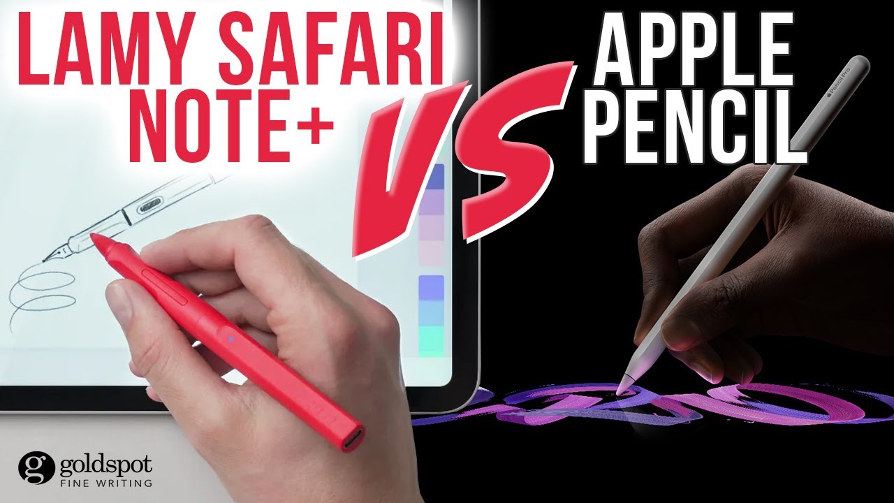 Lamy Safari Note + vs. Apple Pencil - a stylus pen review