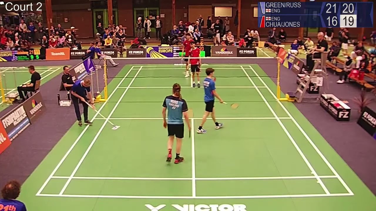 Match Point - Green / Russ vs Chua / Jones - MD, SF - Dutch Int. 2022
