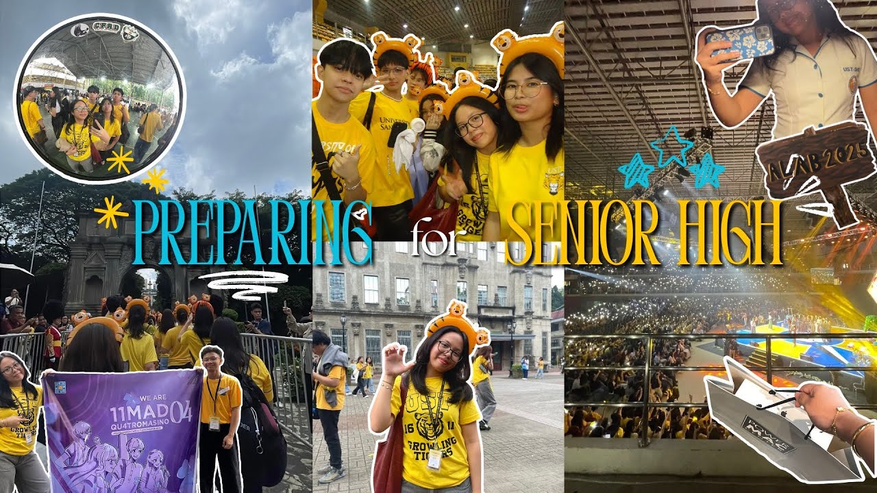 shs diaries: buying of school supplies, new haircut, welcome walk🐯 | sincerelyalli