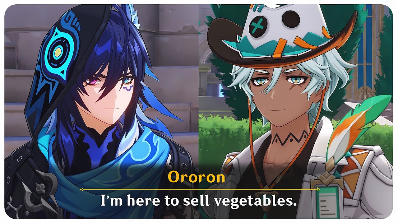 Ifa and Ororon Sell Vegetables in Fontaine (Cutscene) Whirling Waltz | Genshin Impact 5.6