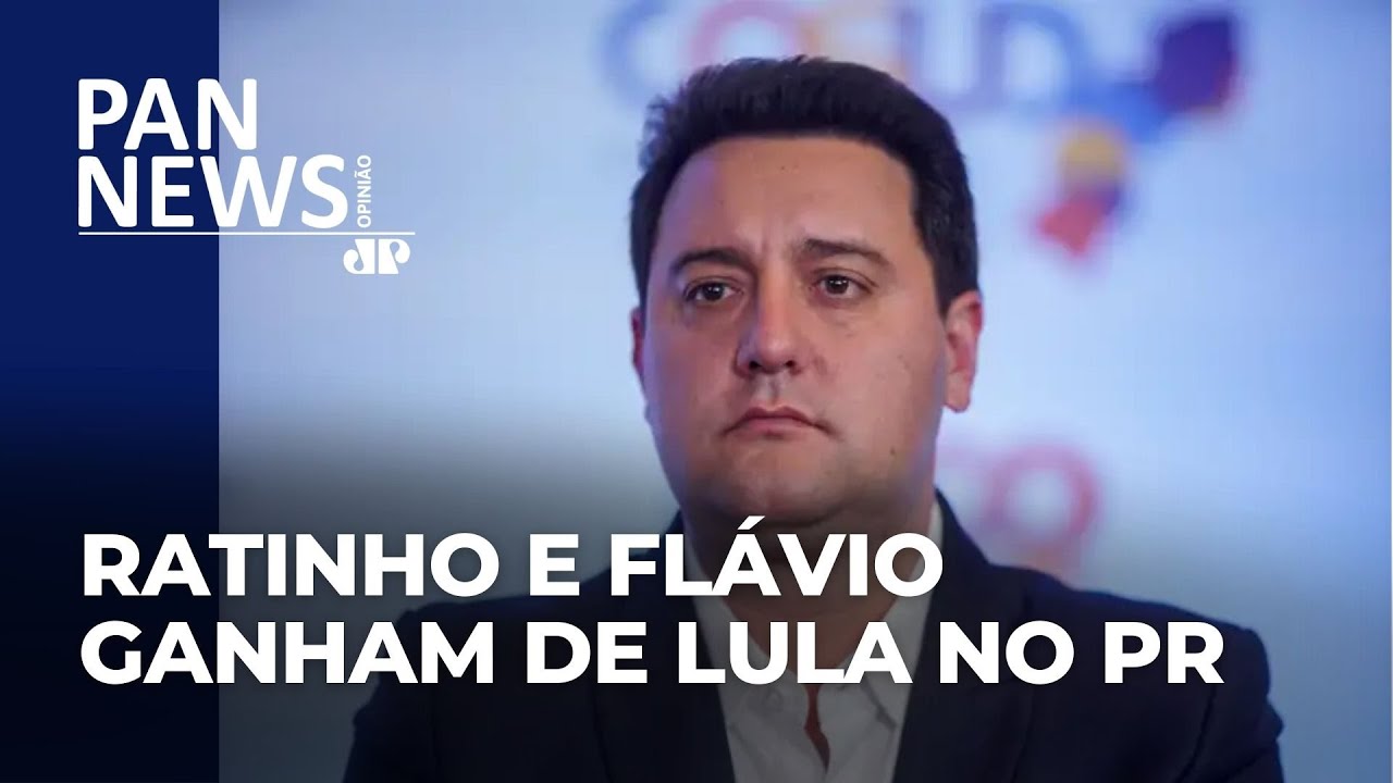Pesquisa Futura Inteligência mostra que Ratinho Jr  e Flávio Bolsonaro ganham de Lula no Paraná