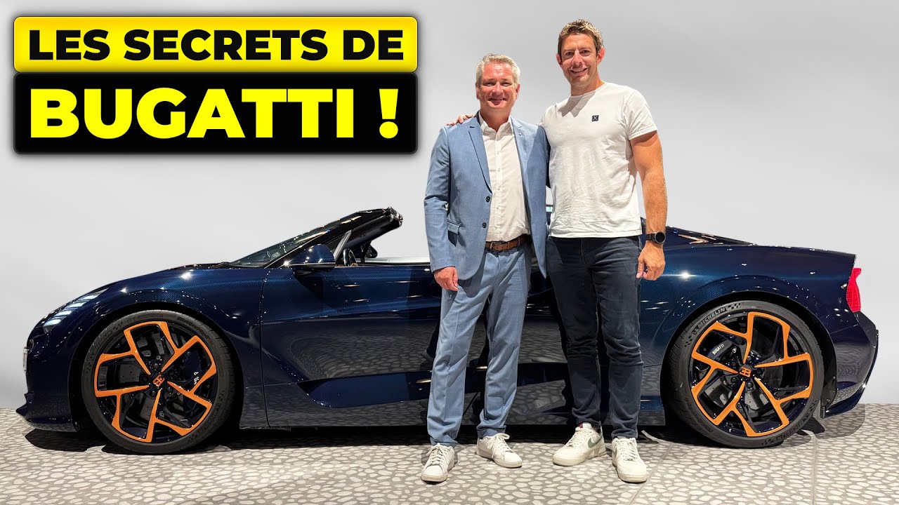 ВСЕ СЕКРЕТЫ Bugatti раскрыты ее президентом!