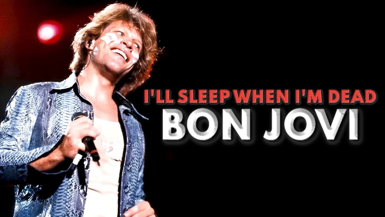 Bon Jovi - I'll Sleep When I'm Dead (Live In Milton Keynes, 2001)