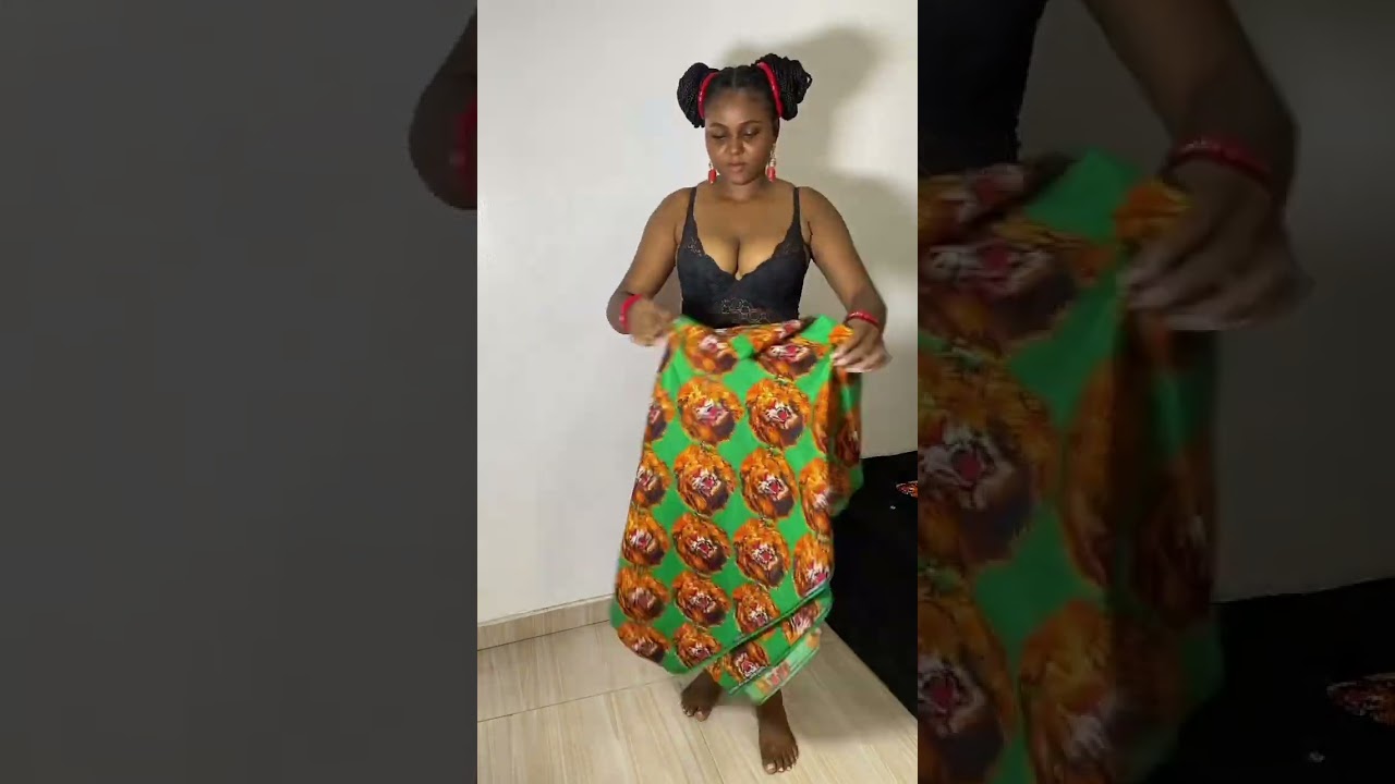 How to style your igbo wrapper. Watch full video and outcome on my channel 🥰🥰🥰