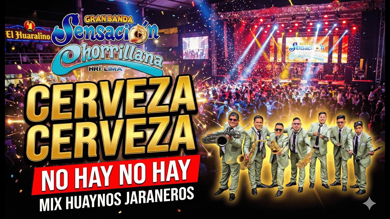 🩵🩵Gran Banda Sensación Chorrillana🩵🩵MIX Huaynos Jaraneros, Luna Lunita, Cerveza Cerveza No Hay 2026