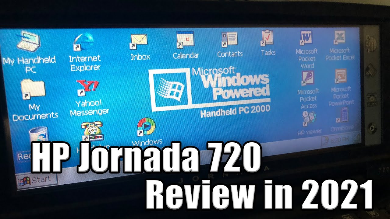 HP Jornada 720 in 2021 - a quick review