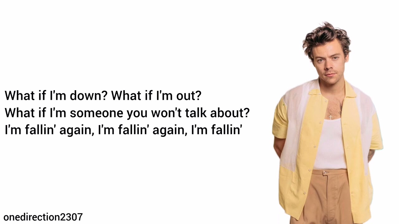 Harry Styles - Falling (Lyrics + Pictures) 