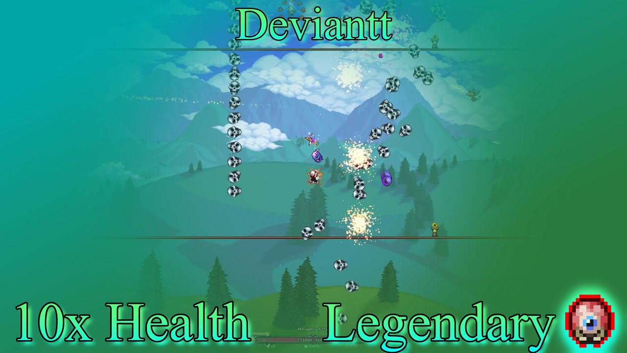 Legendary Masochist Mode - 10x Health - Deviantt