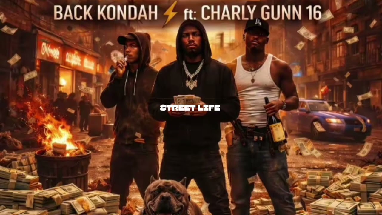 STREET LIFE_BACK KONDAH x CHARL GUNN16_16 Buss #dancehallmusic #2026 #kenyanyoutuber #rapmusic #new 