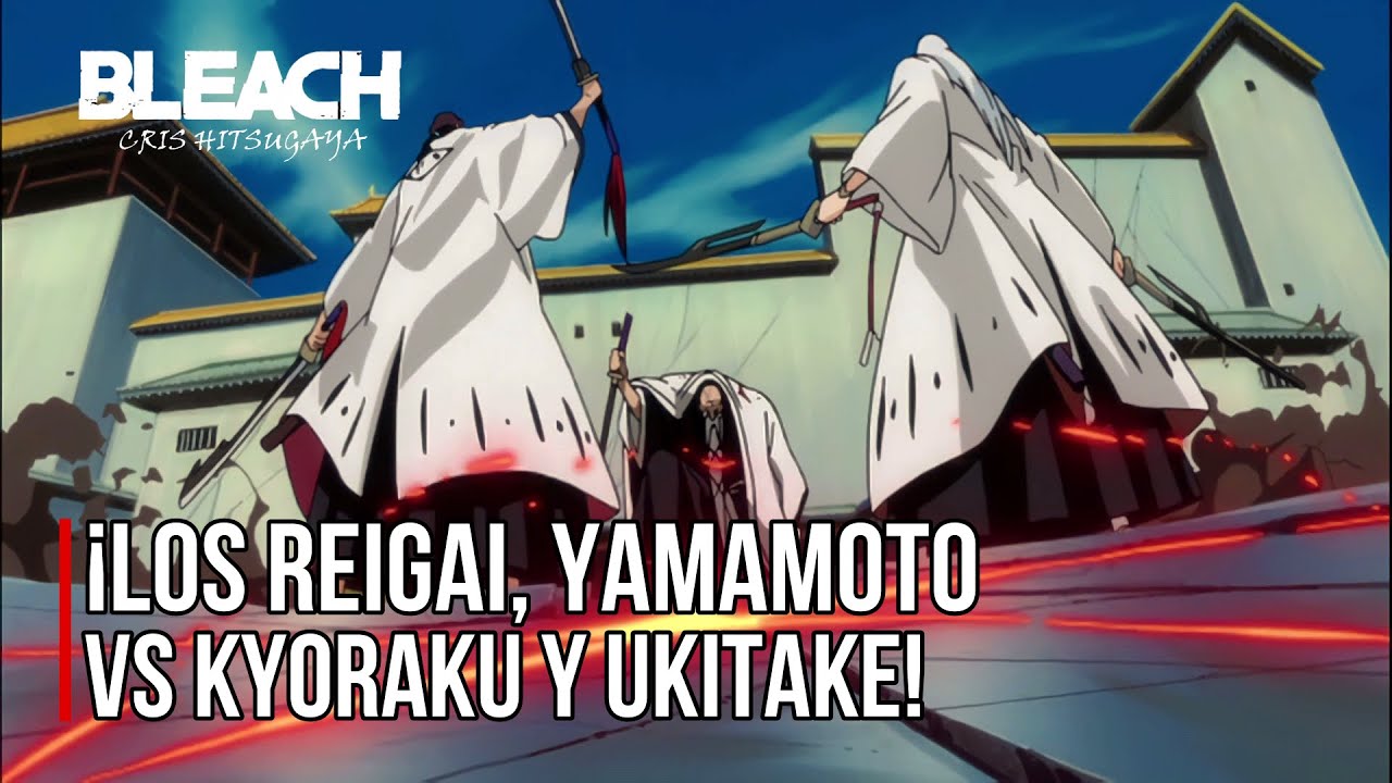 Yamamoto vs Reigai-Kyoraku y Reigai-Ukitake | Español Latino